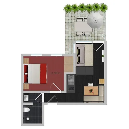 Am Muehlrain Apartmán *
